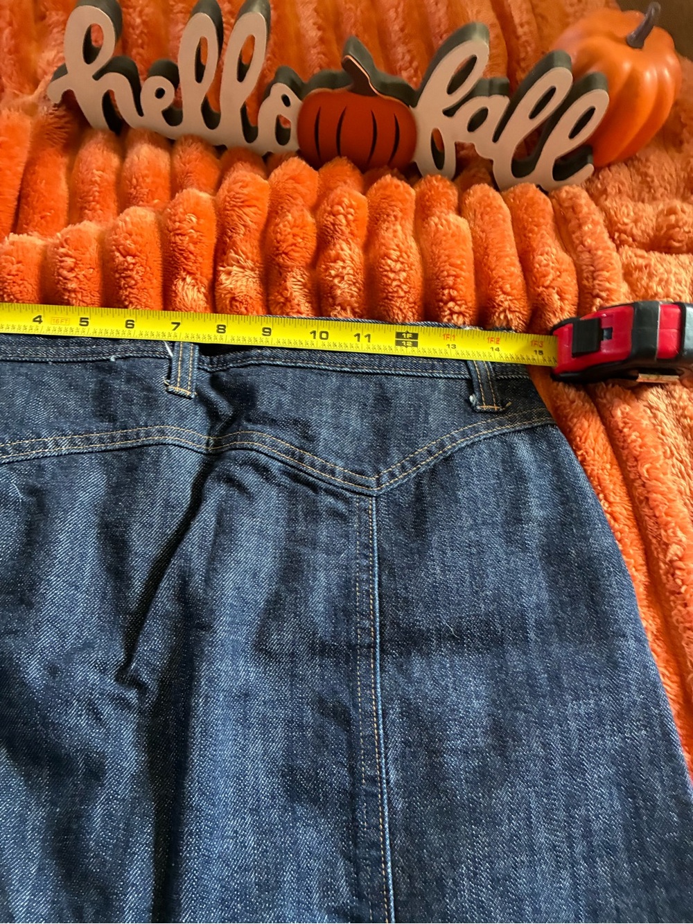 GAP Dark Blue Denim Mini Skirt - Picture 5 of 8